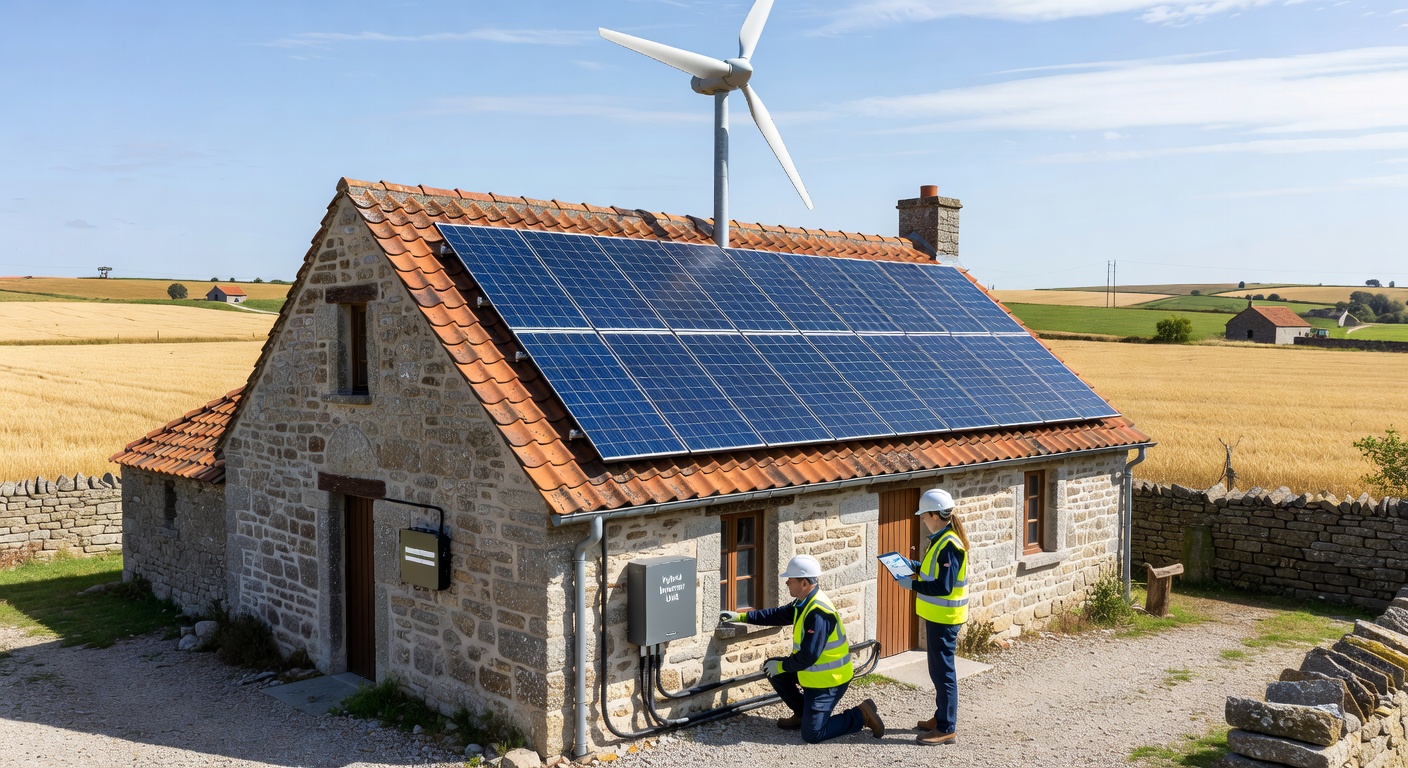 Hybrid Solar-Wind Systems